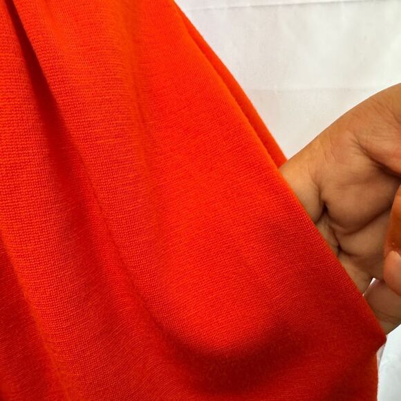 Rebecca Taylor Jamillah Dress Orange - Picture 6 of 9